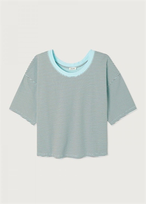 Gixy stripe tee Sky Stripes American Vintage 